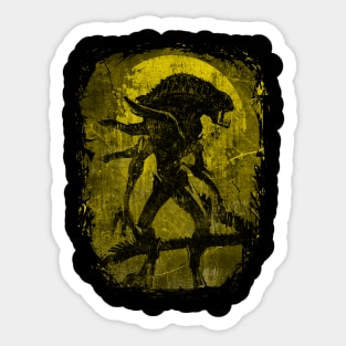 Invaders From The Deep Space Sticker